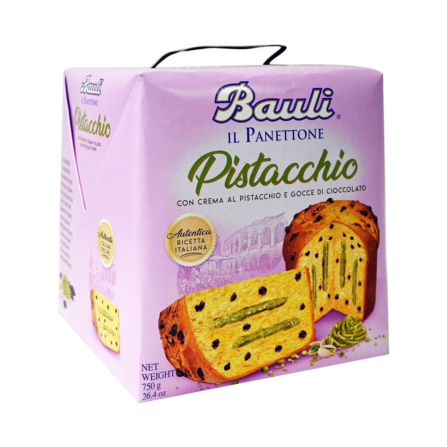 Bauli Panettone al Pistacchio - 750 gr