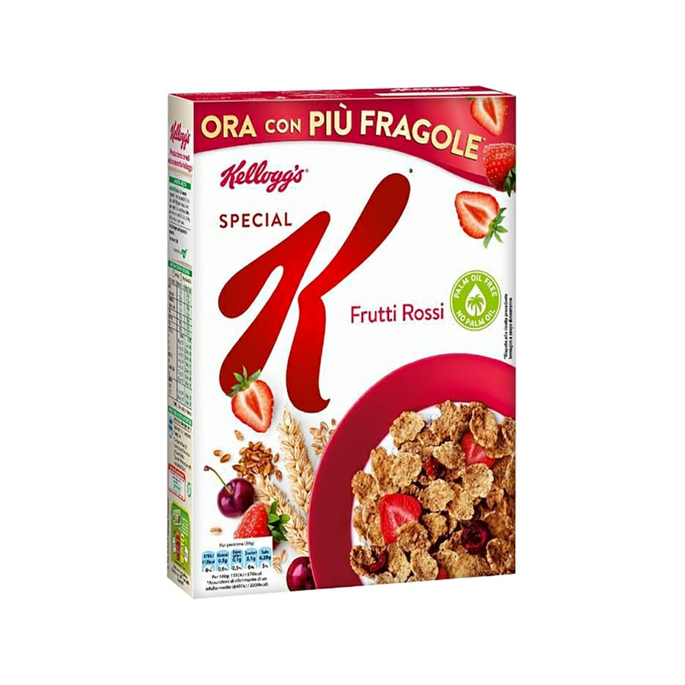 Kellogg's Cereali Special “K” con Frutti Rossi – 290 gr – Shopitalian