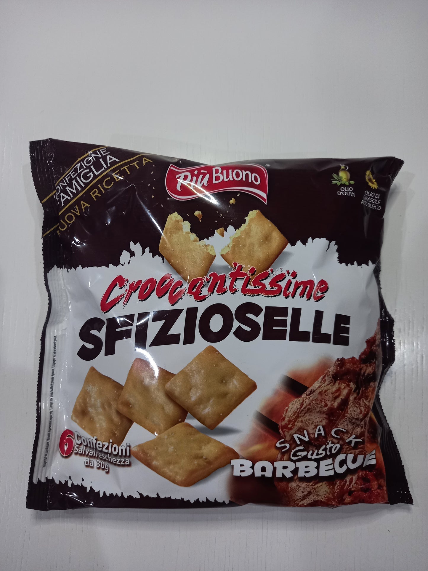 Sfizioselle Gusto Barbecue Multipack 6 Bustine Da 30 gr