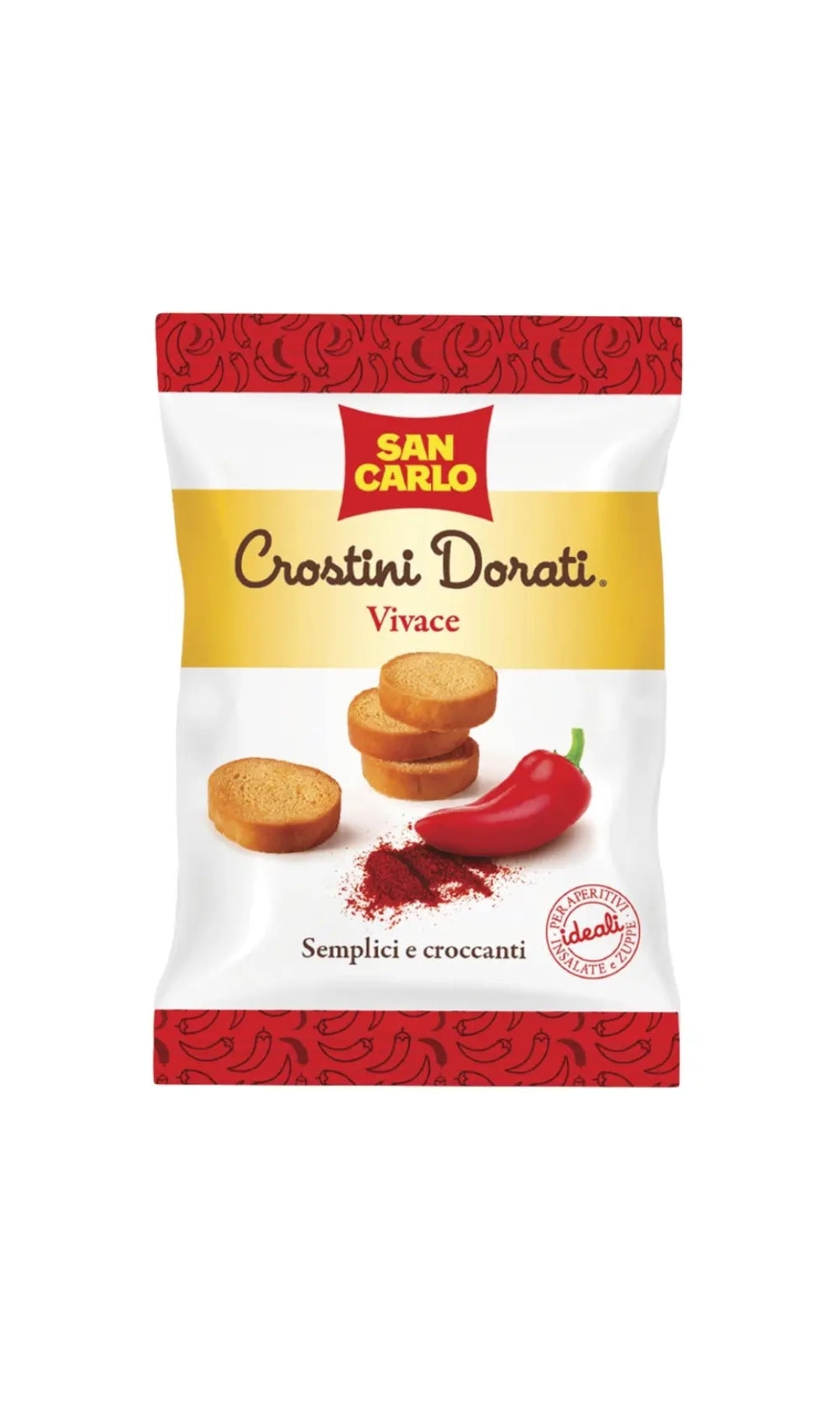 San Carlo Crostini Dorati Gusto Vivace - 75 gr