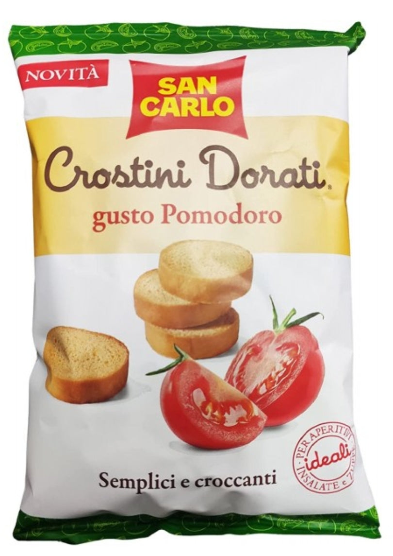 San Carlo Crostini Dorati Gusto Pomodoro - 75 gr