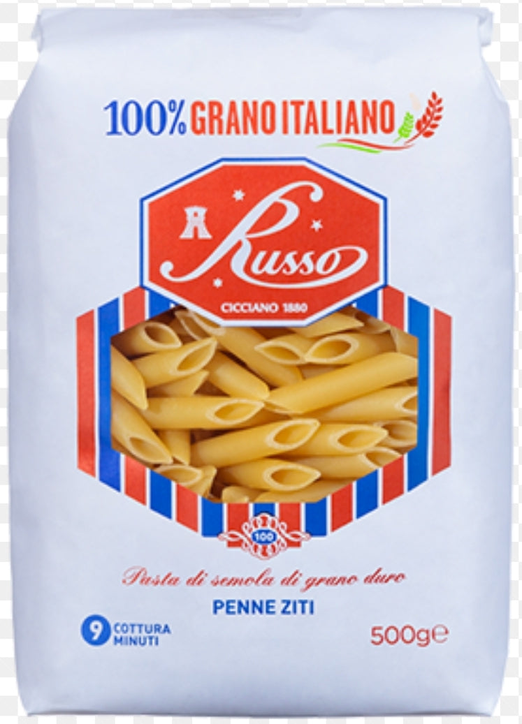 Pasta Russo 100 Penne Ziti - 500gr