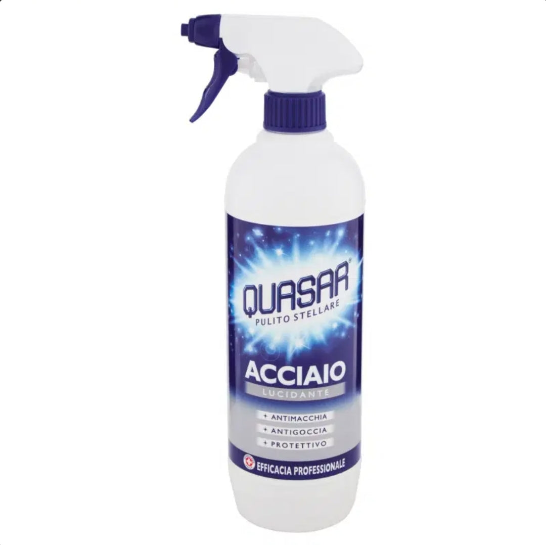 Quasar Lucidante Acciaio Spray – 650 ml