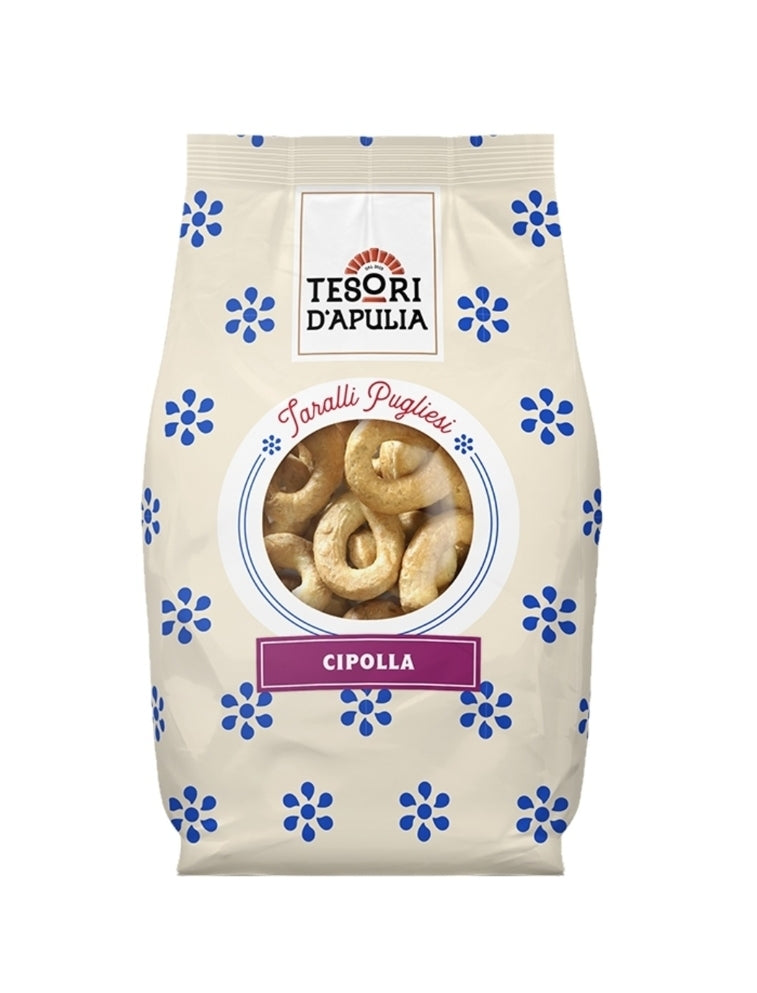 Tesori D' Apulia Tarallini Gusto Cipolla 300gr