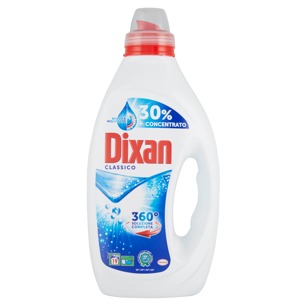 Dixan Lavatrice Liquido Classico 19 Lav. - 950 ml - Shopitalian