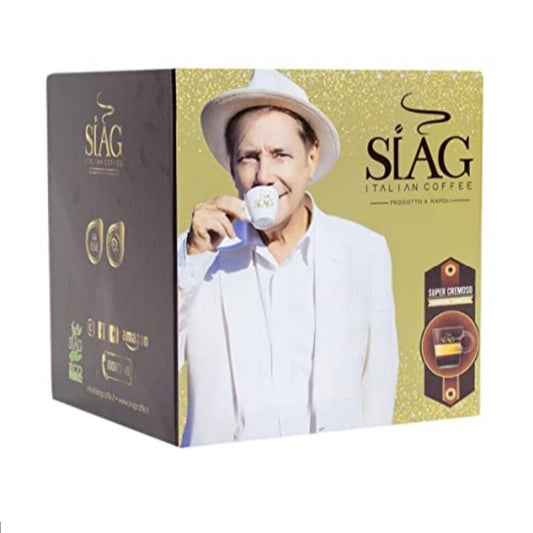 Siag Italian Coffee - 50 Cialde + Kit