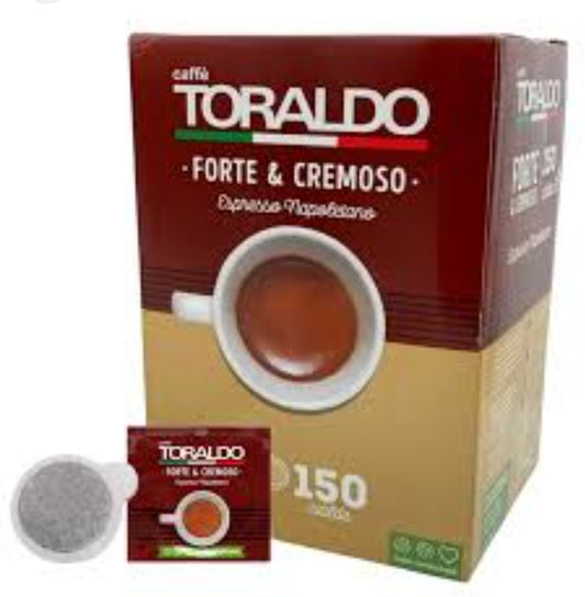 Toraldo Cialde Forte e Cremoso Espresso Napoletano - 150Pz