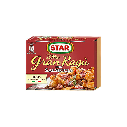 Star Gran Ragu con Salsiccia – 2 x 180 gr
