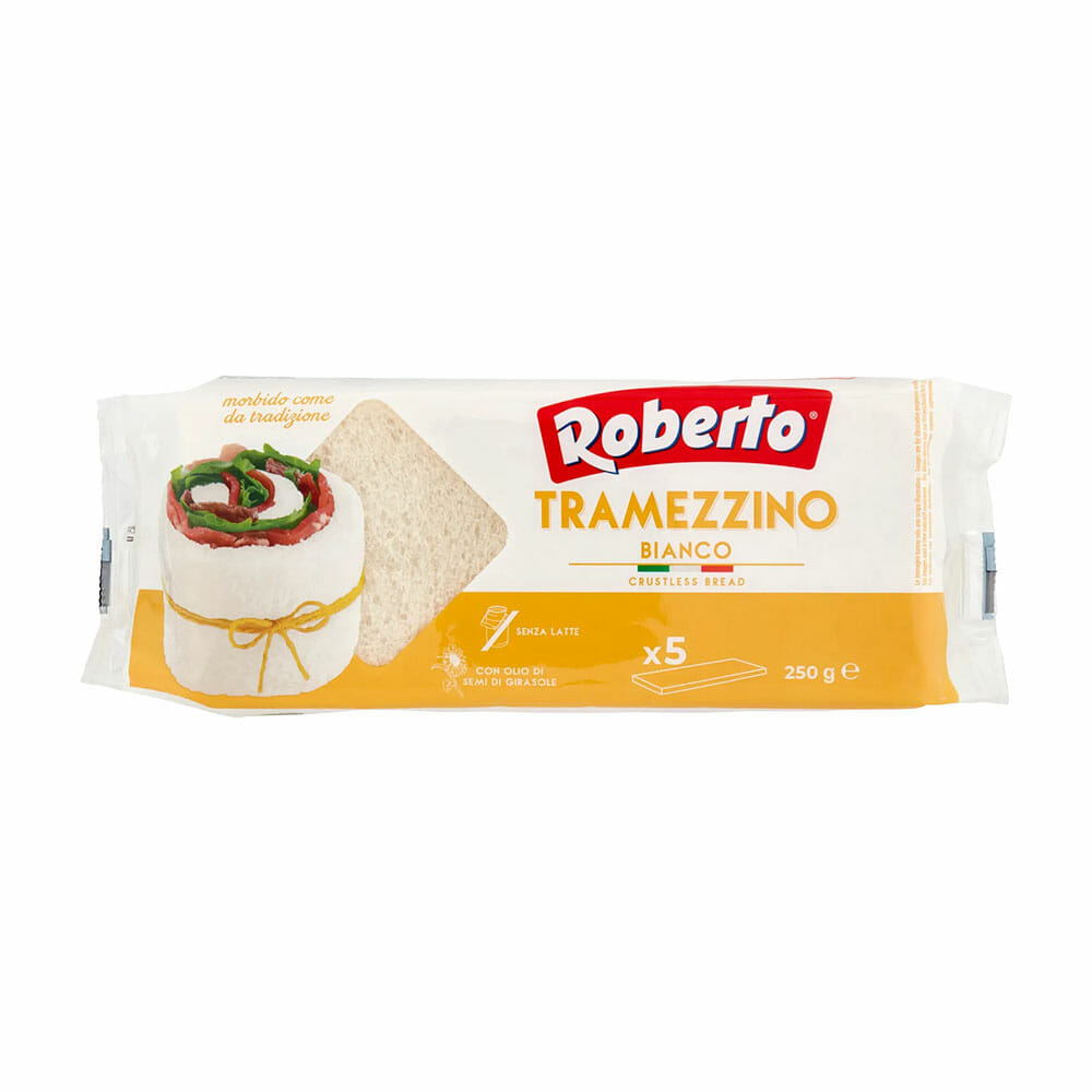 Roberto Pane Tramezzino 5 fette – 250 gr