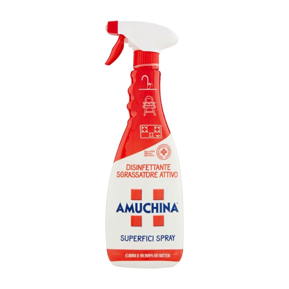 Amuchina Superfici Spray Sgrassatore e Disinfettante- 750 ml