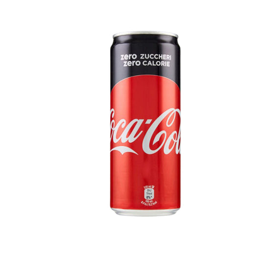 Coca Cola Zero Zuccheri - 33 cl - Shopitalian