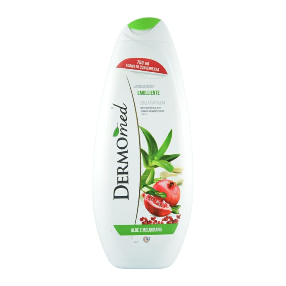 DermoMed Bagnoschiuma Aloe e Melograno – 750 ml - Shopitalian