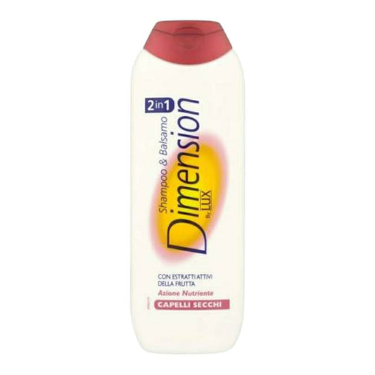 Dimension Shampoo e Balsamo 2 in 1 Capelli Secchi – 250 ml - Shopitalian