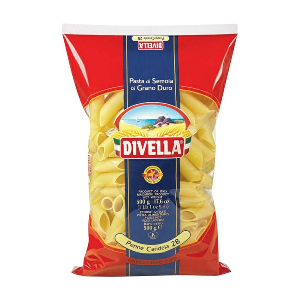 Divella 28 Penne Candela – 500 gr - Shopitalian