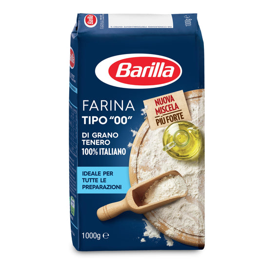 Barilla Farina di Grano Tenero “00” – 1Kg - Shopitalian