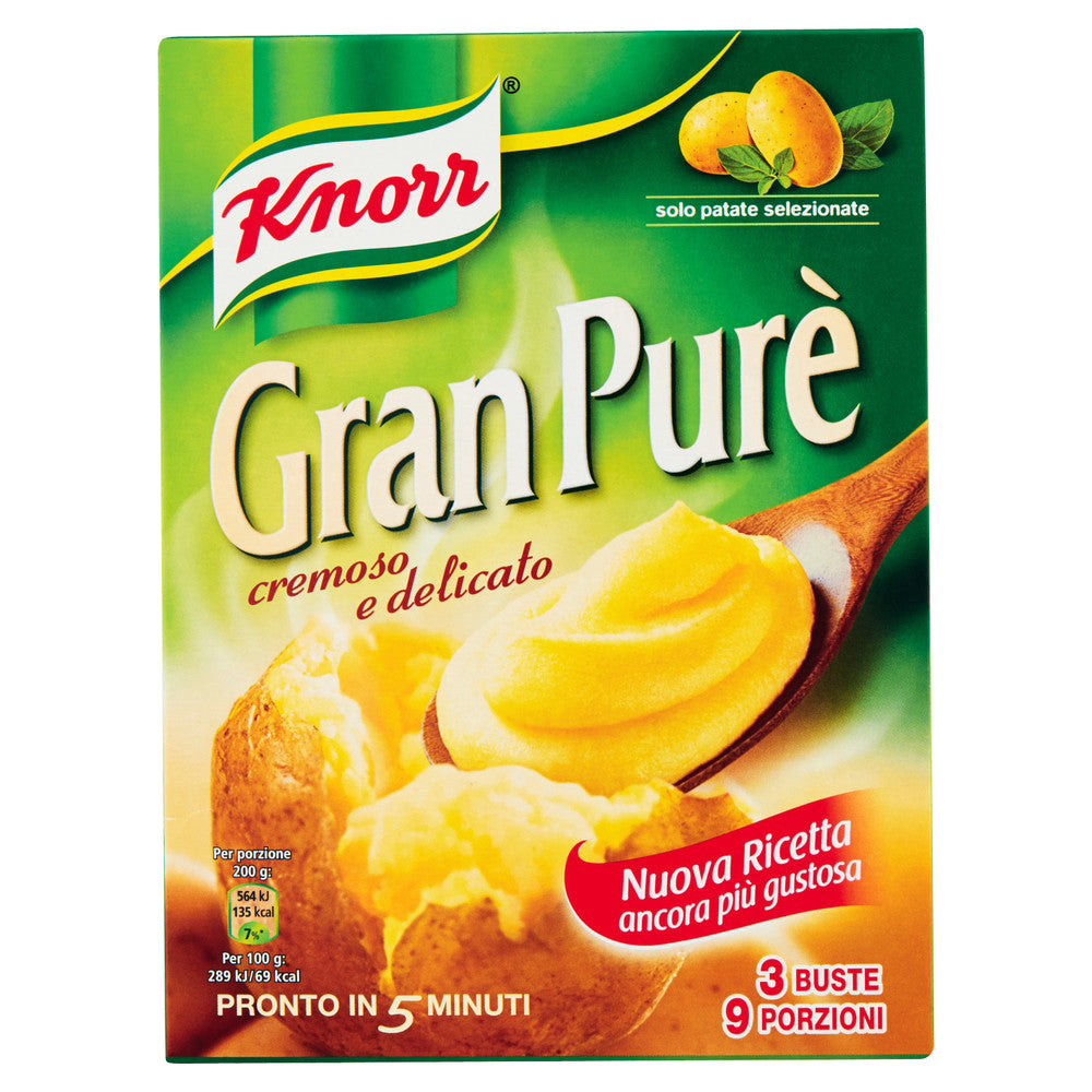 Knorr Gran Purè - 3 X 75 gr - Shopitalian