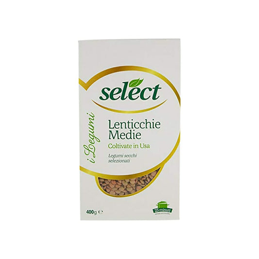 Select Lenticchie Medie – 400 gr - Shopitalian