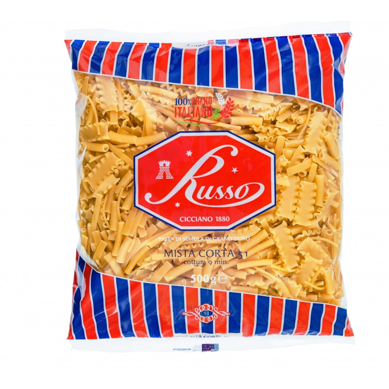 Pasta Russo 51 Mista - 500 gr - Shopitalian